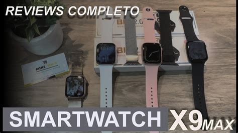 Smartwatch X9 Max Unboxing Review Muito Barato Confira As Funções
