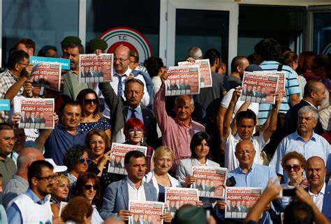 Opposition Newspaper Journalists Must Remain In Custody Rules Turkish Court