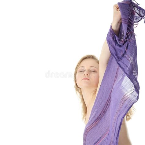 Sensual Naked Woman Lying On Bed Stock Photo Image Of Caucasian