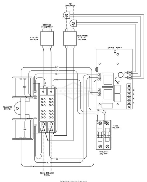 Residential Generator Wiring Diagram Wiring Digital And Schematic