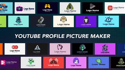 Youtube Profile Picture Maker Various Categories Styles And Much