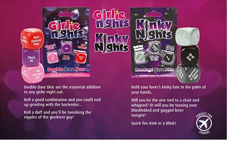 Naughty Nights Adults Dice Game For Couples Stimulating Scenarios For Your Date Night Tease