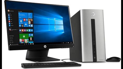 Hp Pavilion 570 Desktop Detailed Review And Unboxing Youtube
