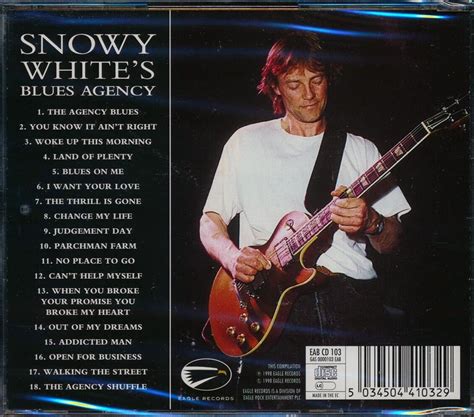 Sealed New Cd Snowy White Blues Agency The Masters 5034504410329 Ebay
