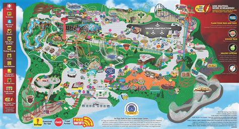 Six Flags Magic Mountain Theme Park Lovers