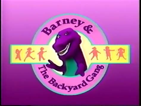 Barney And The Backyard Gang Barney Wiki