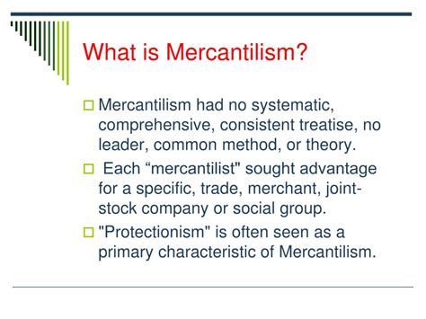 Ppt Mercantilism Powerpoint Presentation Free Download Id4323829