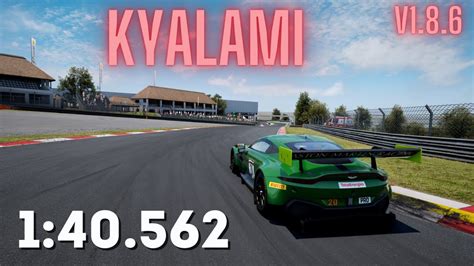 Assetto Corsa Competizione Aston Martin V Vantage Gt Kyalami
