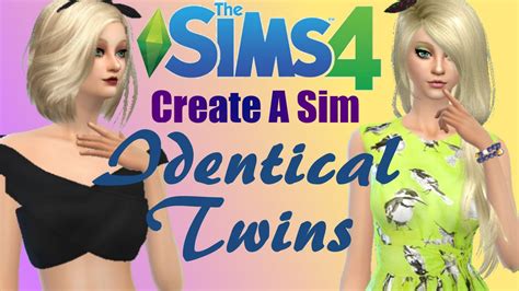 We did not find results for: The Sims 4 Create A Sim Identical Twins - YouTube