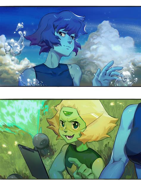 Jasper Lapis Lazuli Peridot SU art SU Персонажи Steven