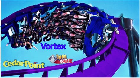 Vortex At Cedar Point Recreation In Open RCT 2 B M Surf Coaster YouTube