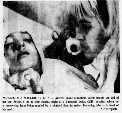 Autopsy Photos Of Jayne Mansfield