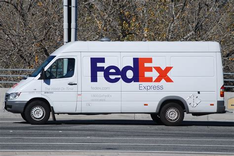 You can request that your fedex packages be shipped cod by specifying a cod amount and cod method in the shipment options. FEDEX EXPRESS - DODGE SPRINTER DELIVERY VAN | Navymailman | Flickr