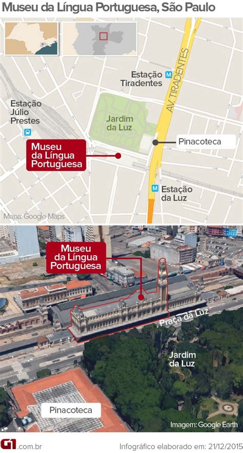 O local fica na estação da luz, em um edifício do final do século 19 no centro da capital paulista. G1 - Incêndio atinge Museu da Língua Portuguesa em São ...