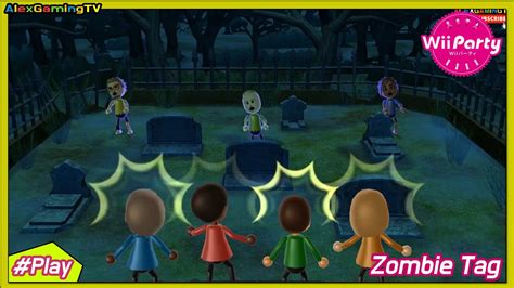 Wii Party Mini Game Zombie Tag Continuous Play Lets Start