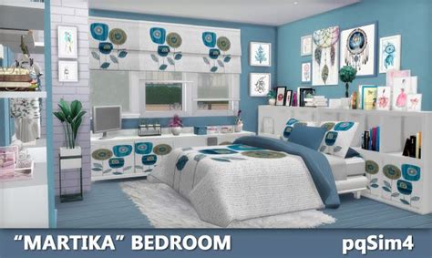 Sims 4 CC's - The Best: "MARTIKA" BEDROOM by PQSIM4 ...