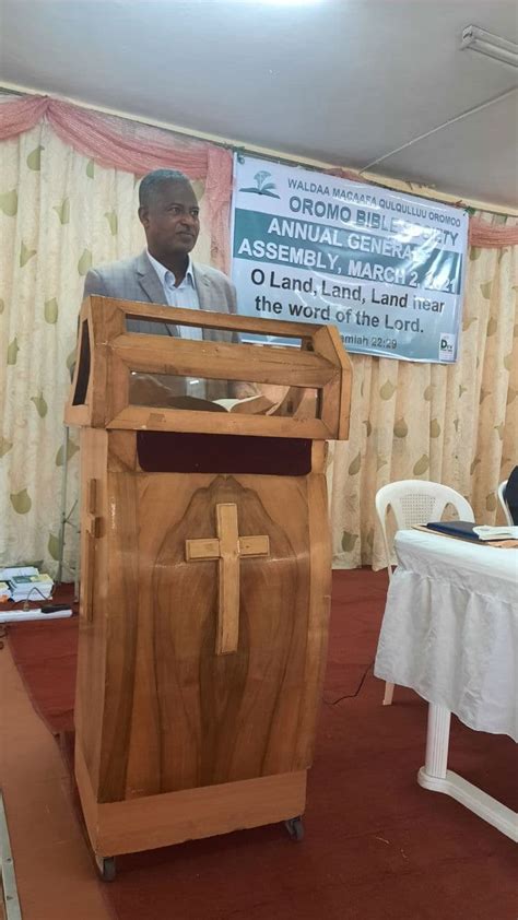 Oromo Bible Society General Assembly Meeting 2020 Oromo Bible Society