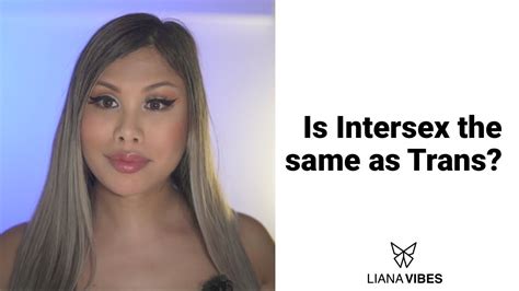 Is Intersex The Same As Trans Youtube