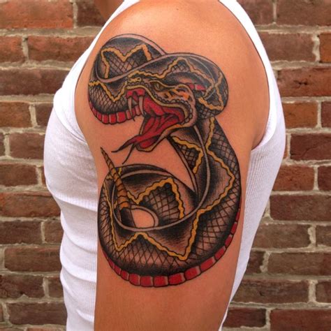 Sailor Jerry Snake By Haley Gogue Tattoonow