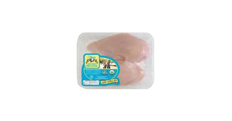 But the serving size for chicken is 4 oz. Mary's Chicken Breast, Boneless & Skinless, Frozen ...