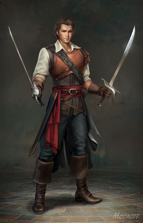 Half Elf Swashbuckler Swashbuckler Dnd Eye Roleplaying Rapier D20