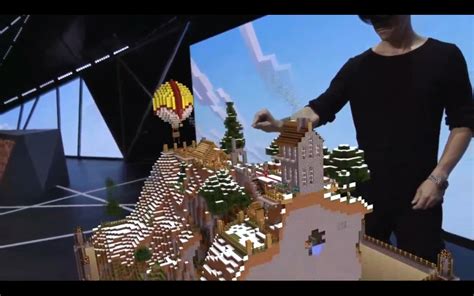 How Minecraft Will Work With Microsofts Hololens Business Insider