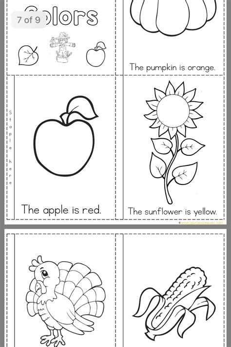 Fall Preschool Preschool Ideas Fall Mini Mini Books Snoopy