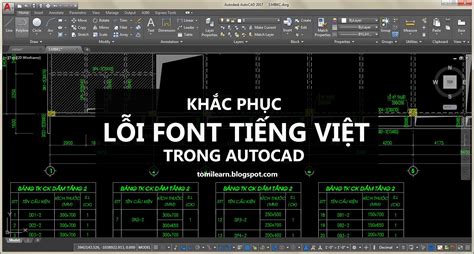 Cách sửa lỗi font chữ trong AutoCAD