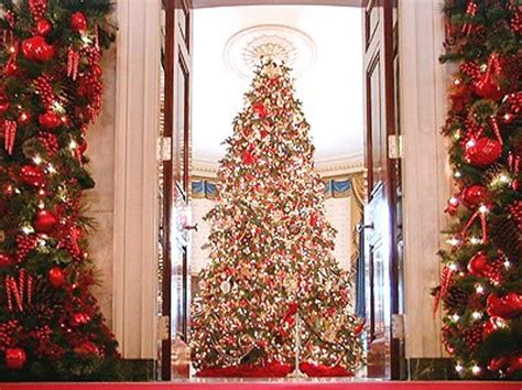 White House Christmas Trees Special Themes Selected By The First Lady