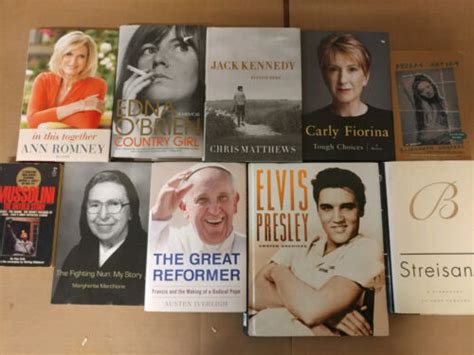 Lot Of 10 Autobiography Biography Historical Memoir Books Random Unsorted Mix Ebay