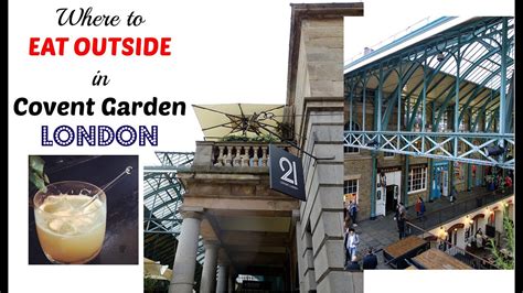 Places to Eat in Covent Garden Outside - YouTube