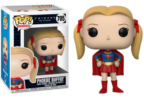 Friends Phoebe Buffay As Supergirl 705 Pop Vinyl