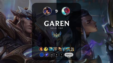 Garen Top Vs Yone Euw Challenger Patch Youtube