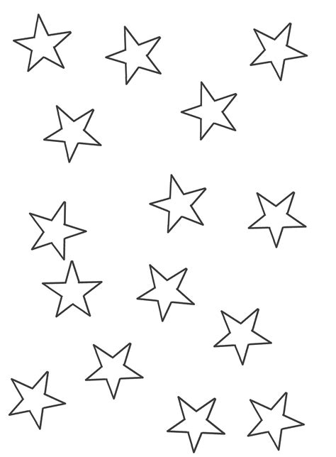 Estrellas Para Colorear E Imprimir Para Adultos