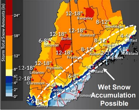 Winter Storm Watch What To Expect In New Hampshire New Hampshire