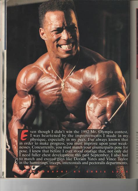 1993 Shawn Ray Chest Article Rare Pics Magazine Scans