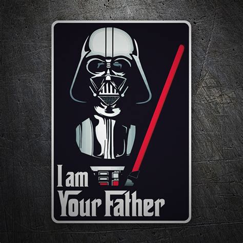 Sticker Star Wars Darth Vader Whos Your Daddy Decal Choose Color