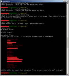 Use the cd command to change your active directory with your local repository workspace. Git Bash - Accidentally called git init from Bash on ...