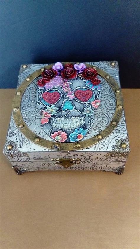 Pin By Amelia Hardy On My Altered Art Altered Art Decorative Boxes