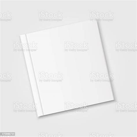 Vector Realistic Blank Book Cover Stock Illustration Download Image