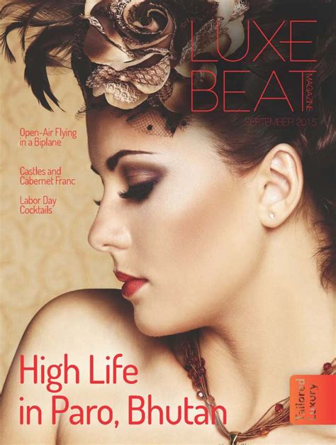 Monthly Digital Magazine Luxe Beat Magazine