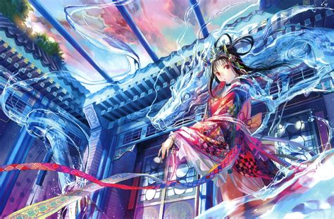 Japanese Anime Dragon Wallpapers Top Free Japanese Anime Dragon