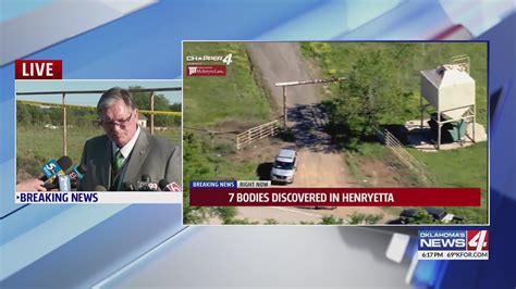 Osbi Spokesperson Addresses 7 Bodies Found In Henryetta Youtube