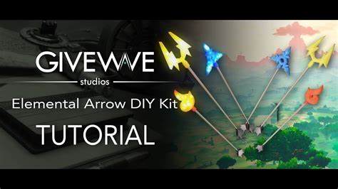 BOTW Elemental Arrows DIY Kit ( TUTORIAL ) 