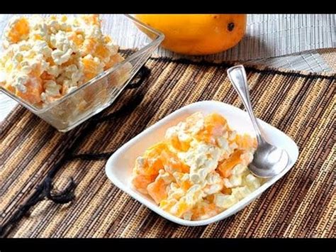 Para terminar una comida perfecta tienes estas recetas de postres fáciles, sencillos y originales: Mango con queso cottage - Recetas de cocina mexicana ...