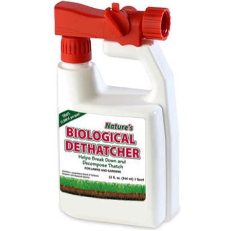Is your yard looking a little tired, brown and dull? Nature's Biological & Liquid Lawn Dethatcher | Natures Lawn and Garden