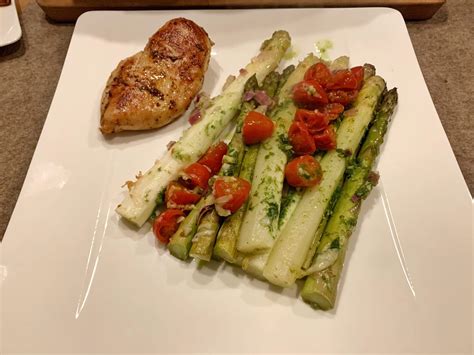 Spargel im Backofen