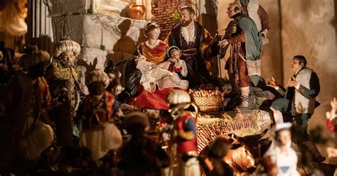 New Liturgical Movement A Traditional Italian Manger Scene At The Fssp