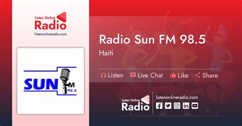 Radio Sun Fm 985 Live Haiti Ht Listen Online Radio