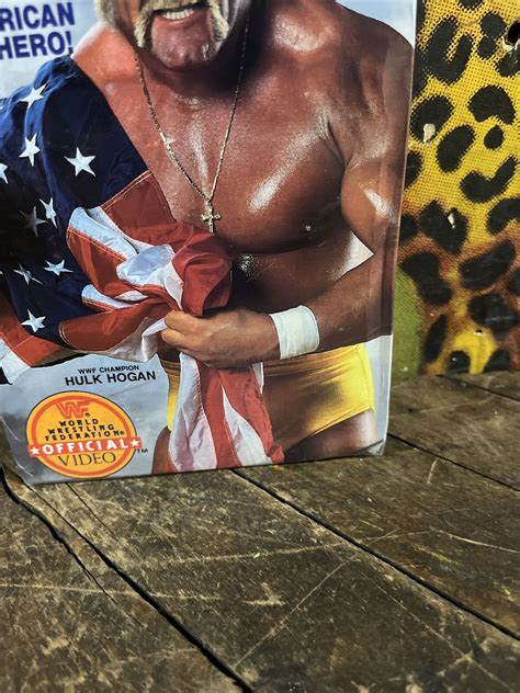 VINTAGE 1991 WWF HULKAMANIA 6 VHS DVD FIGURE WWE WCW NWO HASBRO LJN